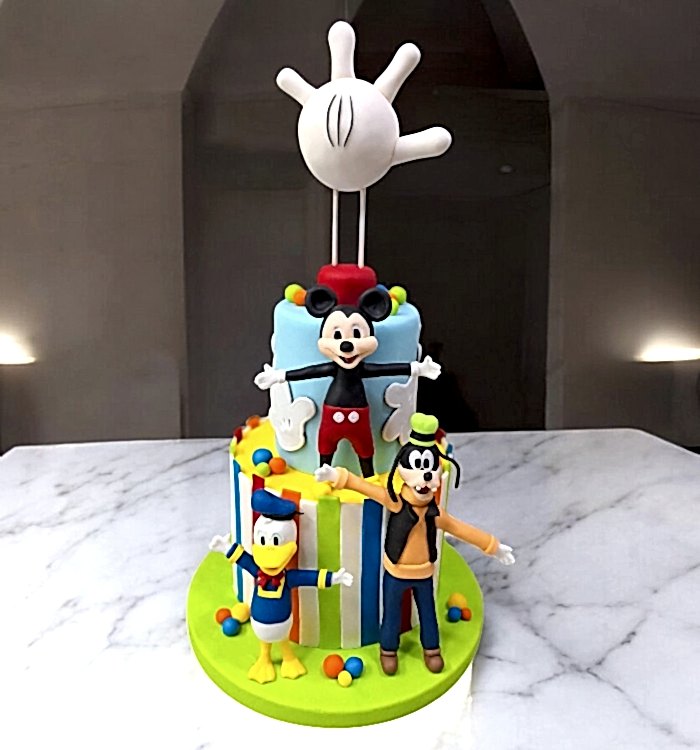 Mickey Mouse Temalı Çocuk Pasta