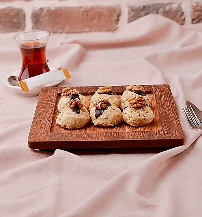 Tahinli Cevizli Kurabiye
